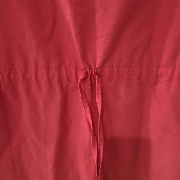 Natural Uniforns Pink Button-Up Women's Scrub Top - Picture 6 of 6